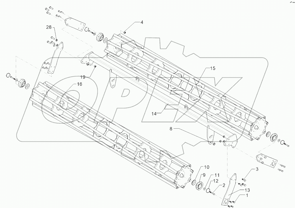  6227356 Double roller