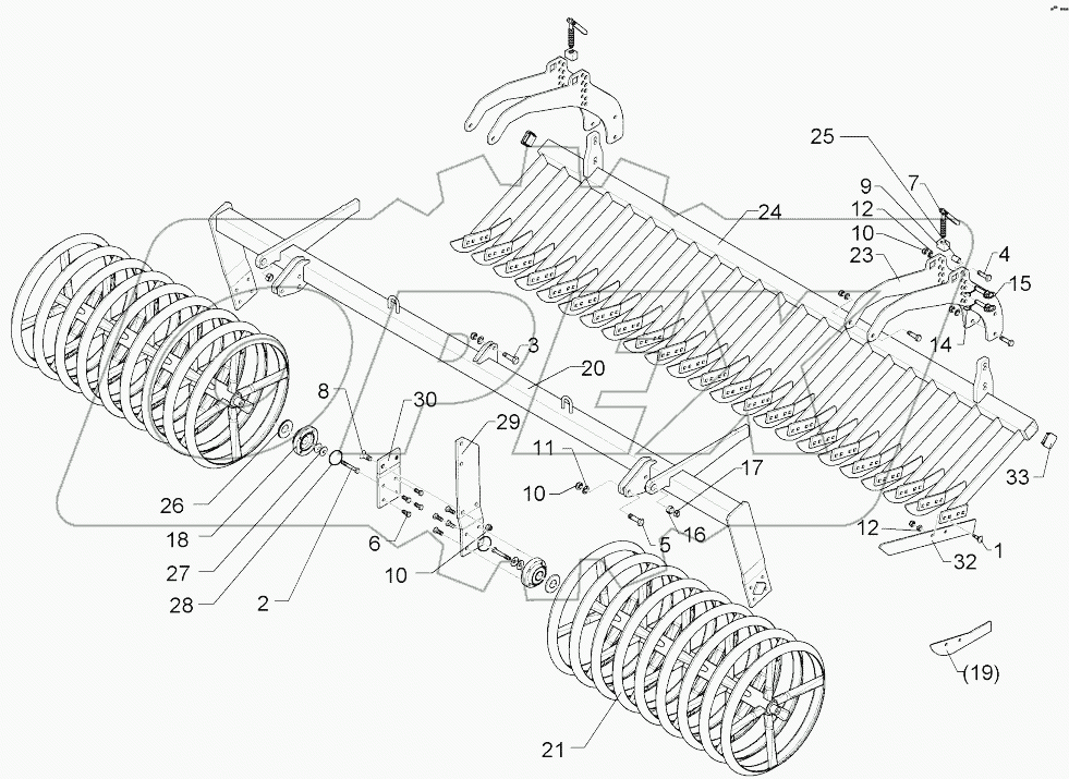  62210410 Knife roller