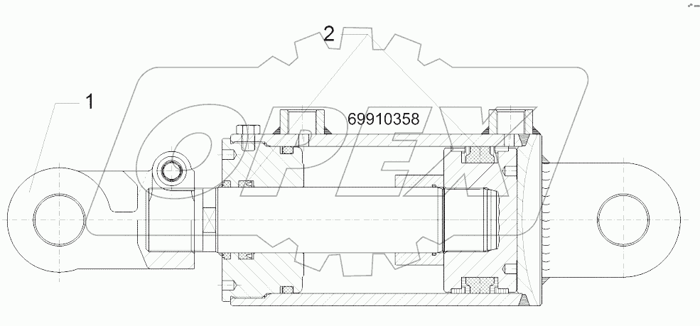 5752270 Hydraulic ram