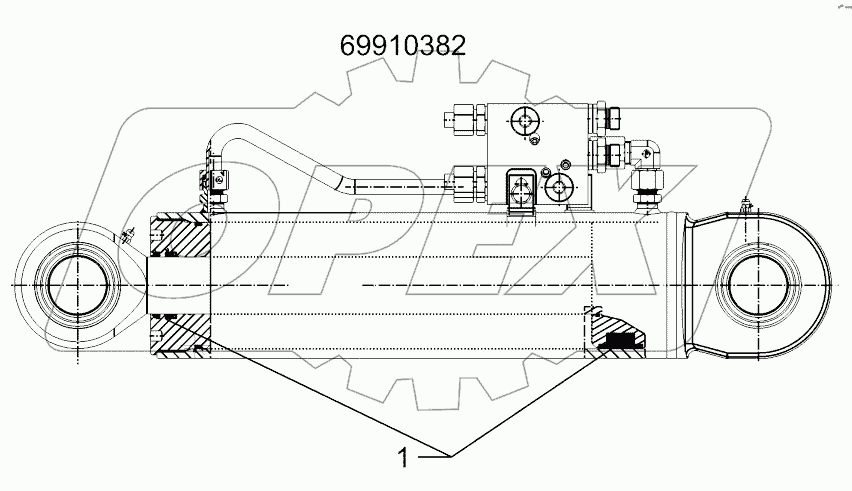 57510813 Hydraulic ram