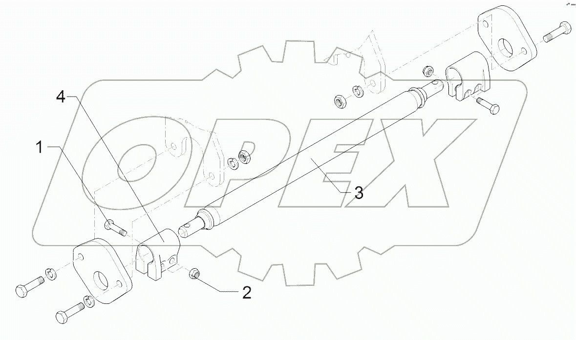 6611444 Lower link connection
