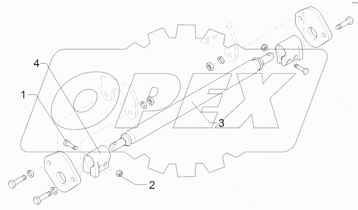 6611445 Lower link connection