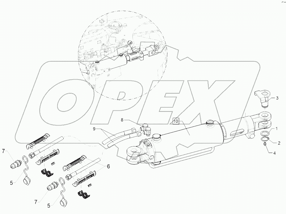 67511015 HY-assembl.front furr.adjustm.