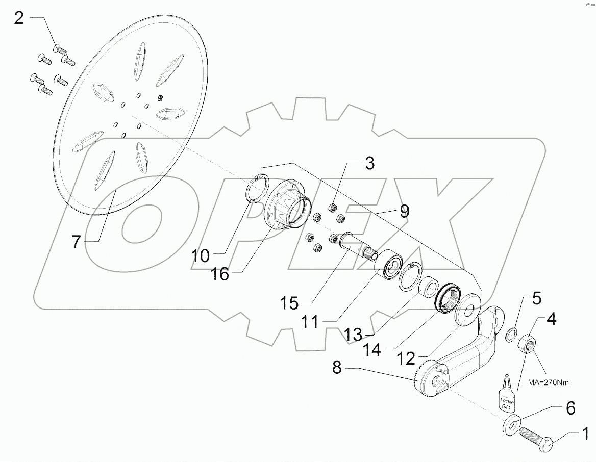 6579370 Swinging arm