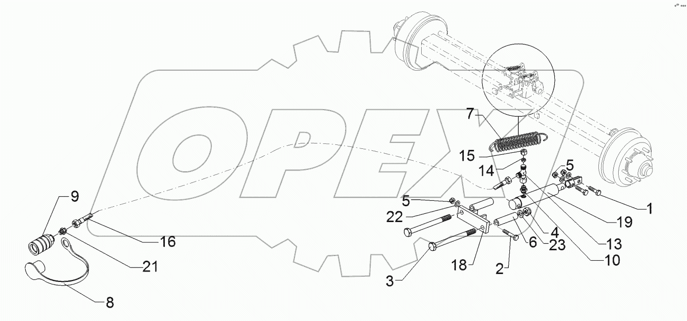  6755836 HY-brake assembly