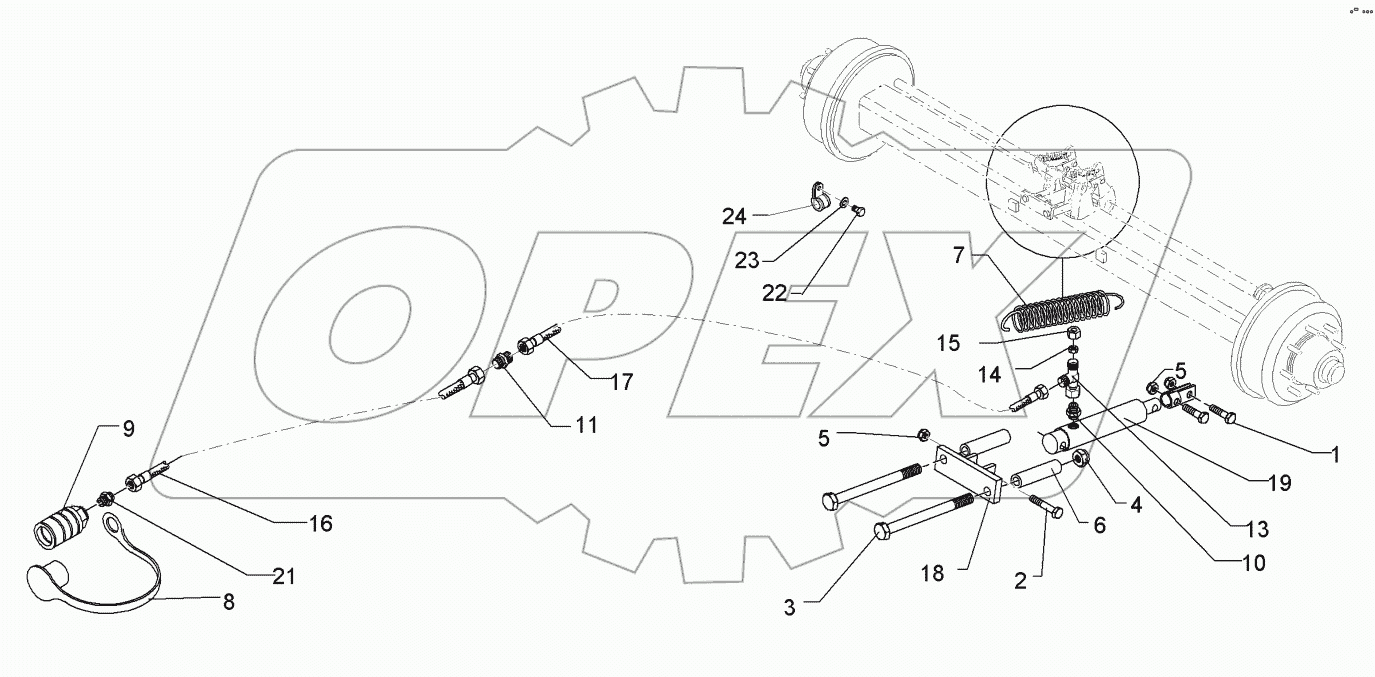  6755837 HY-brake assembly