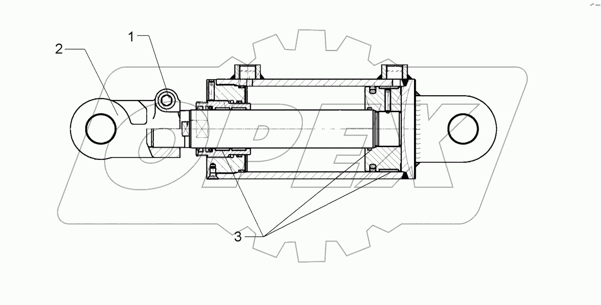  5752260 Hydraulic ram