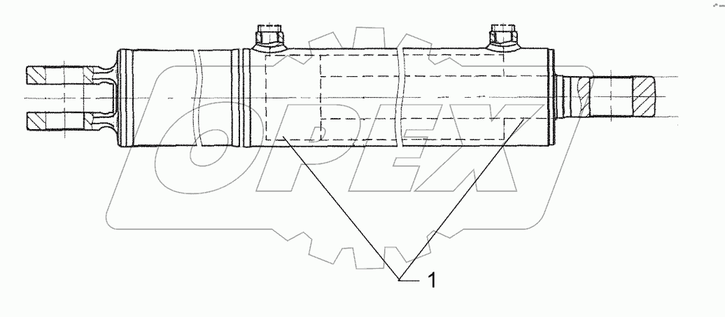  5752350 Hydraulic ram