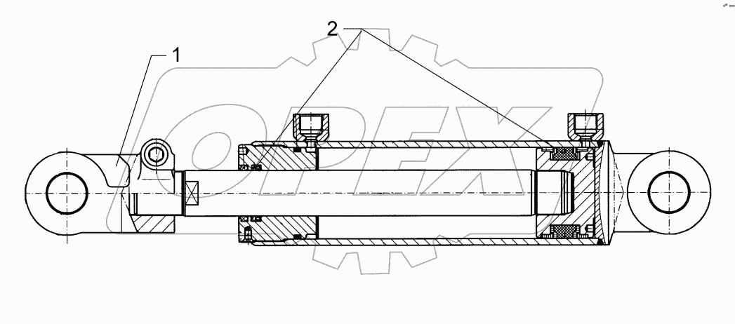  5752521 Hydraulic ram
