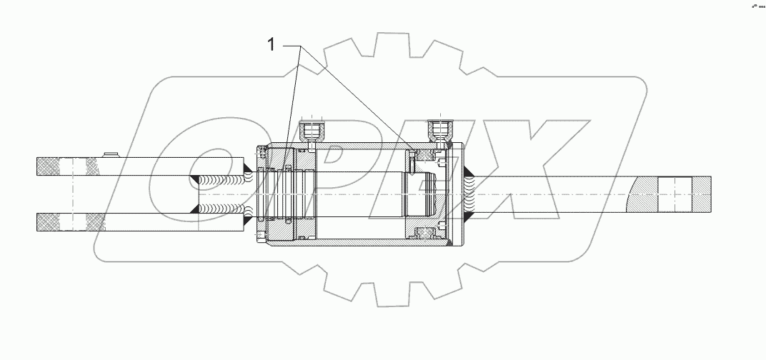  57510623 Hydraulic ram