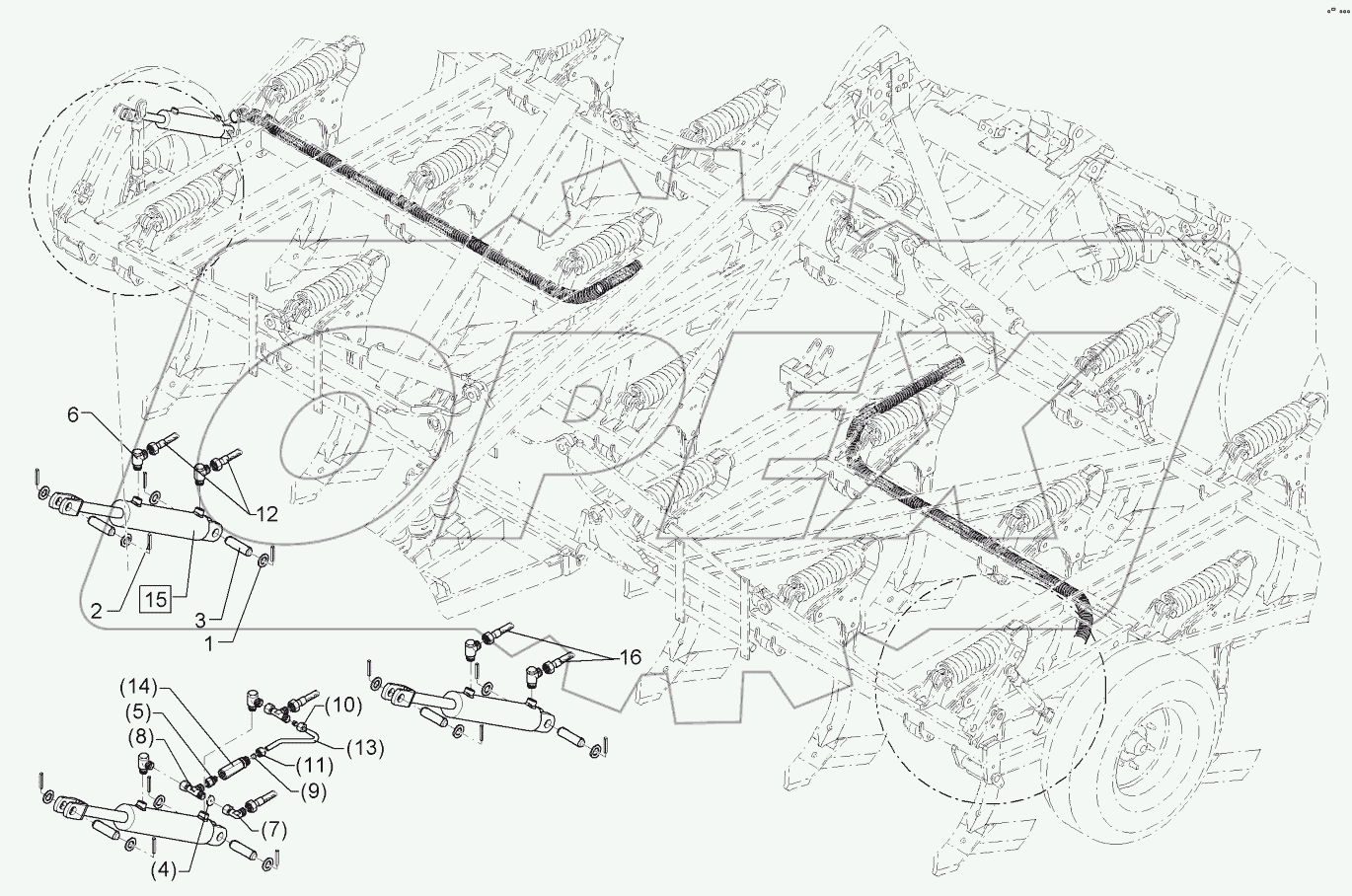  6755820 Hydraulic wheel ajuster