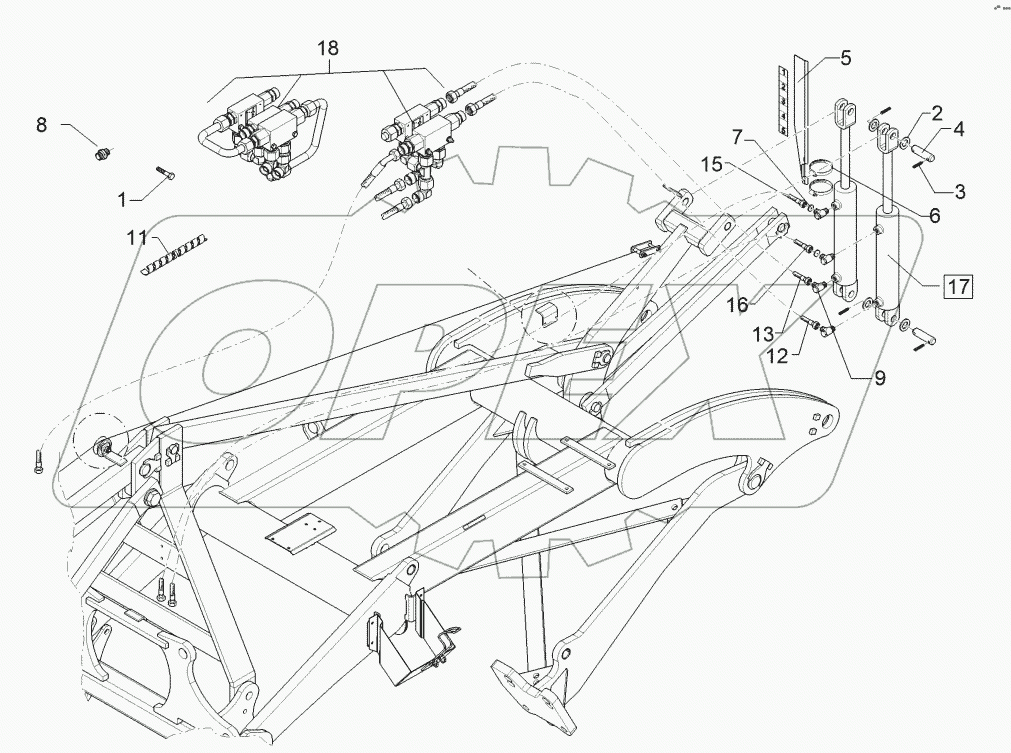  6755825 Hydraulic assembly