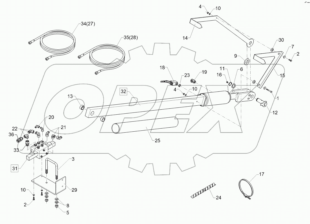  67510392 Hydraulic assembly