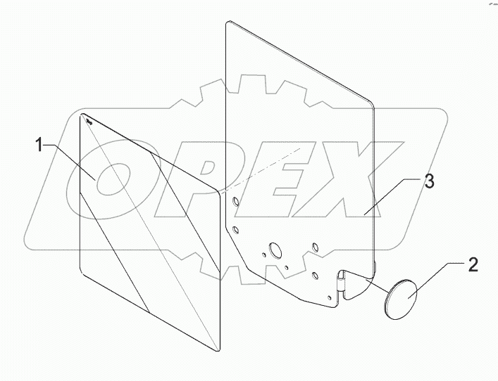  57010015 Warning board