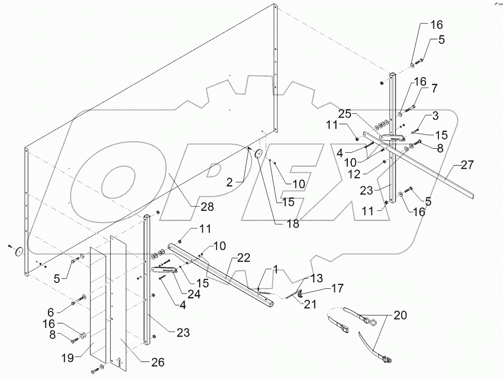  6706112 Transport protection