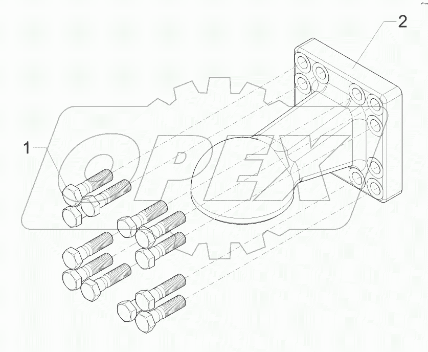  64010060 Ball-shaped coupling