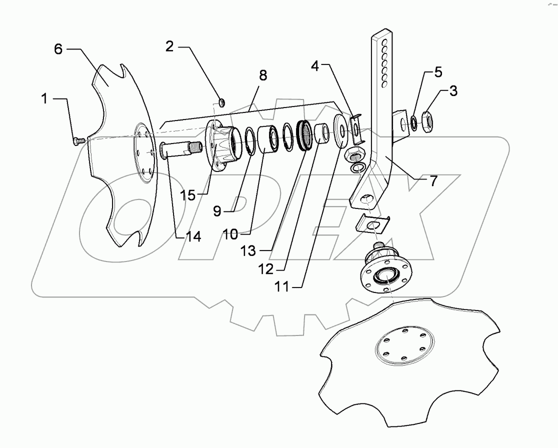  6572481 Pair of hollow discs