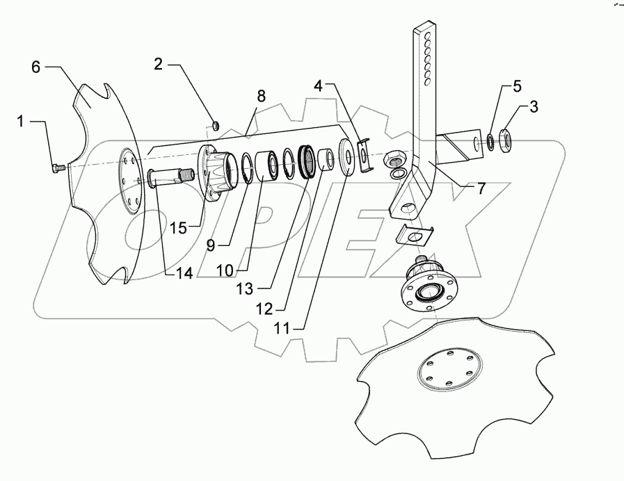  6572482 Pair of hollow discs