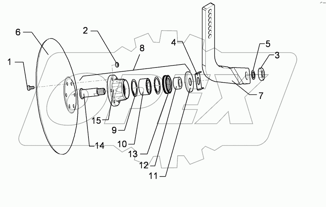  6572485 Concave disc