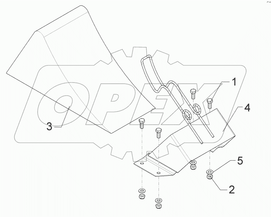  67010116 Wheel chock