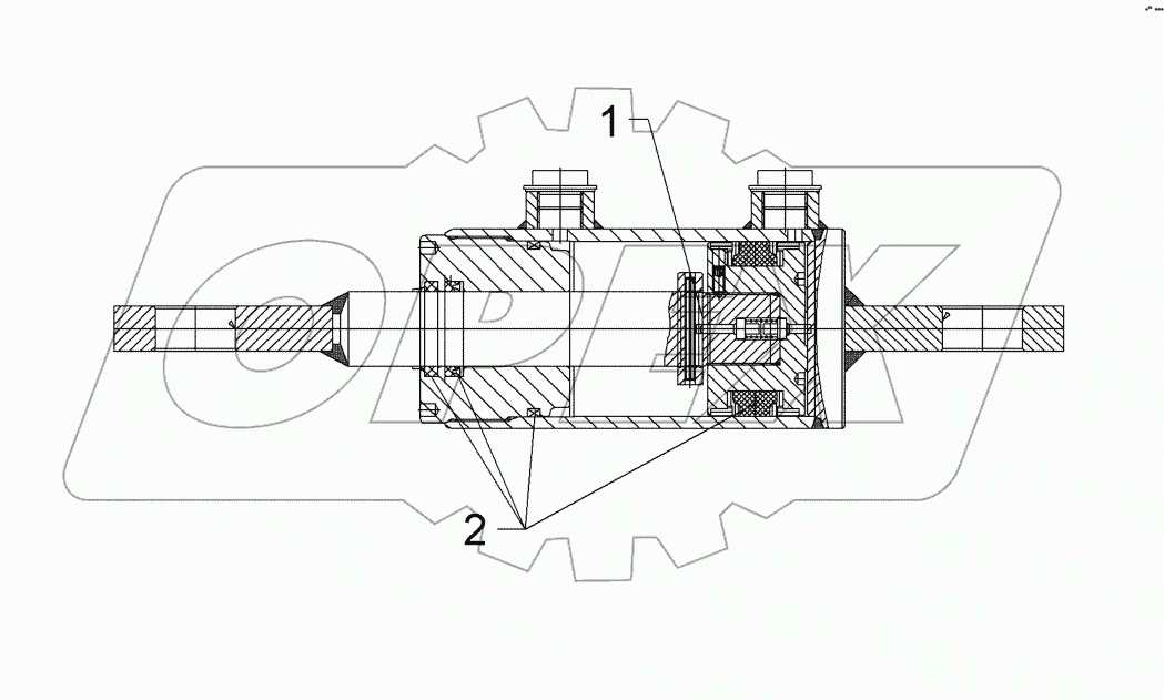  57510584 Hydraulic ram