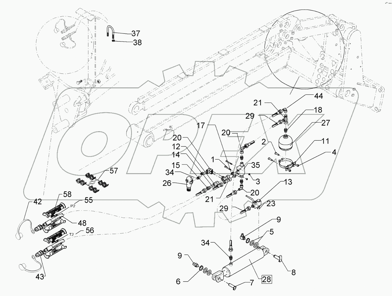  67510076 Hydraulic assembly