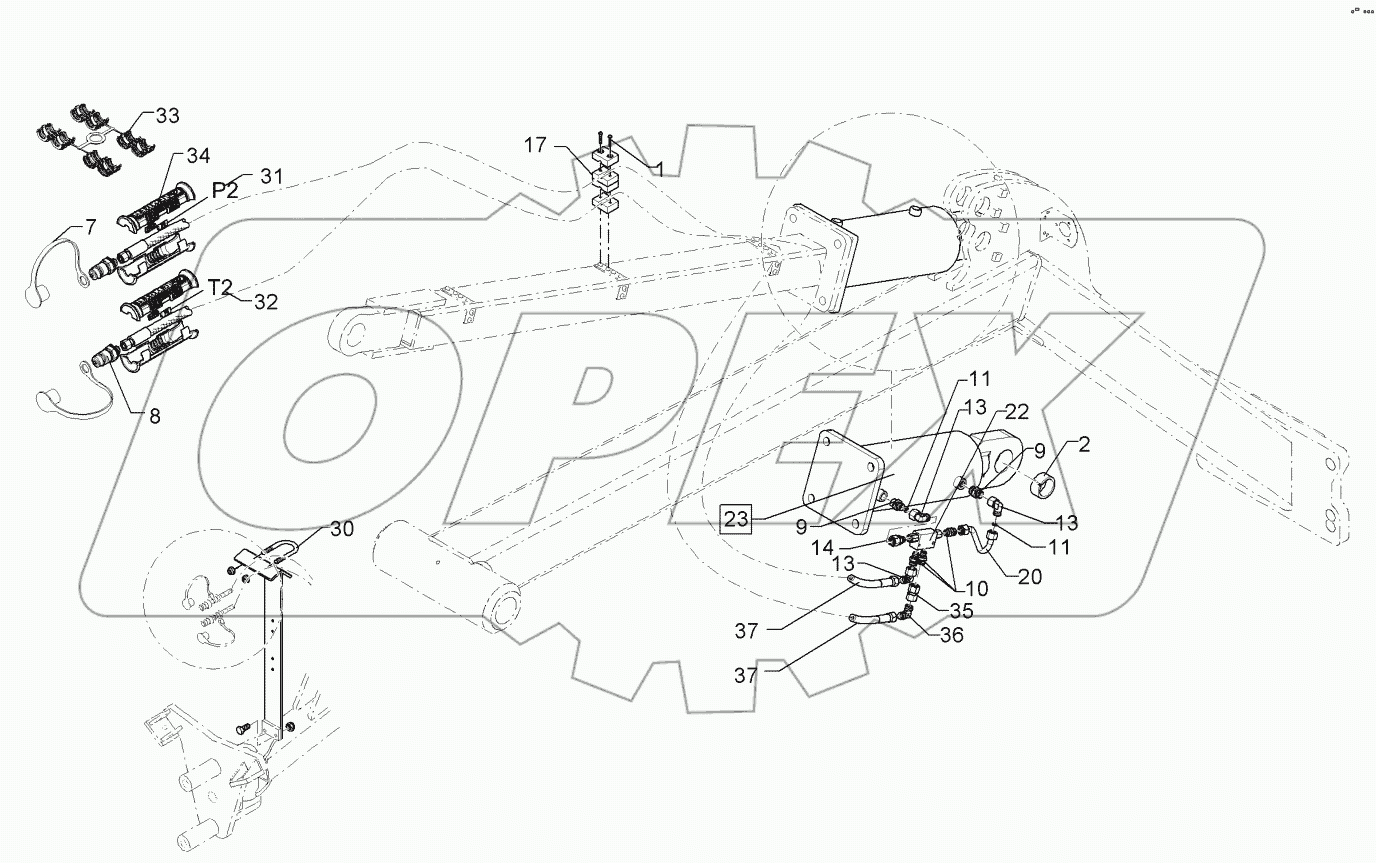  67510079 Hydraulic assembly