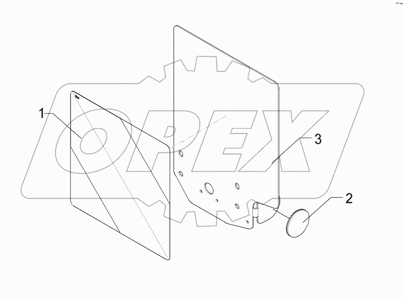  57010015 Warning board