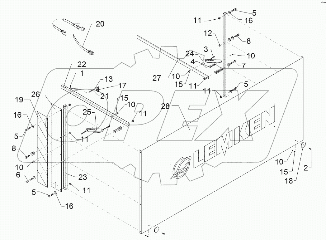  6706121 Transport protection