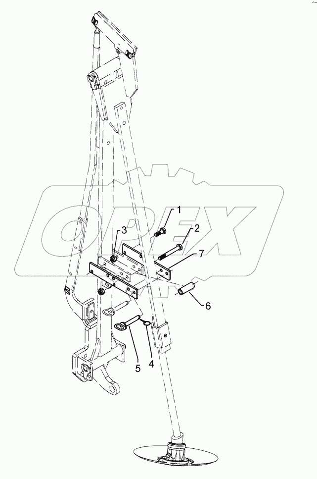  5821276 Additional parts locking dev.