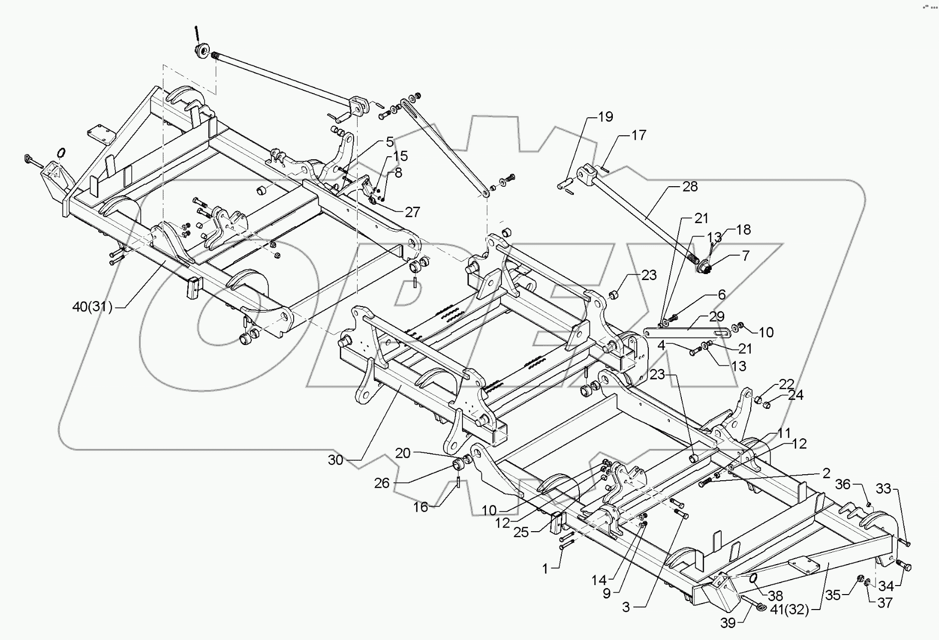  61710004 Basic frame