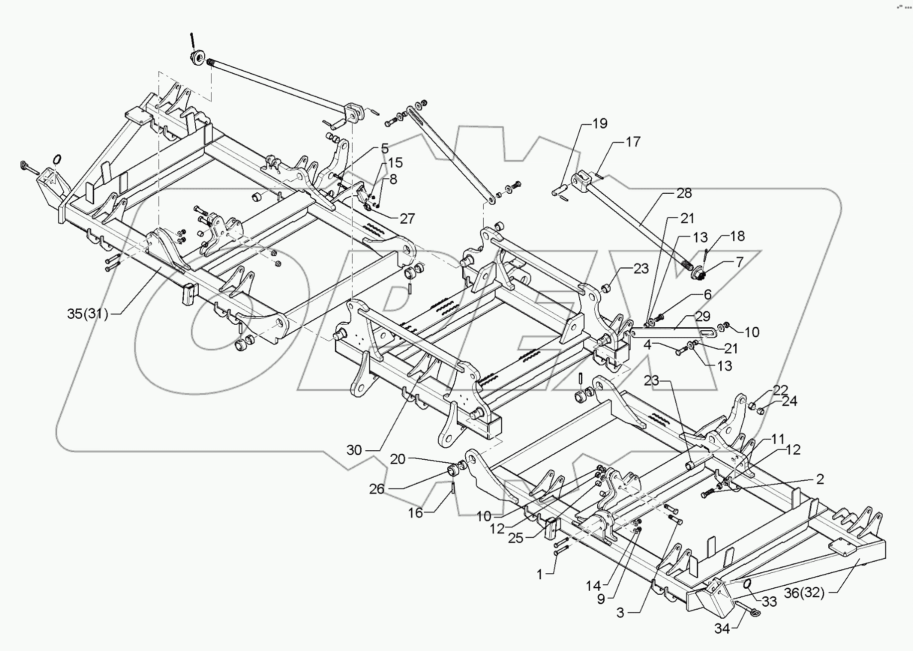  61710005 Basic frame