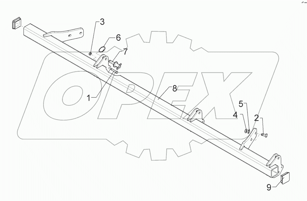  6178624 Frame for hollow discs