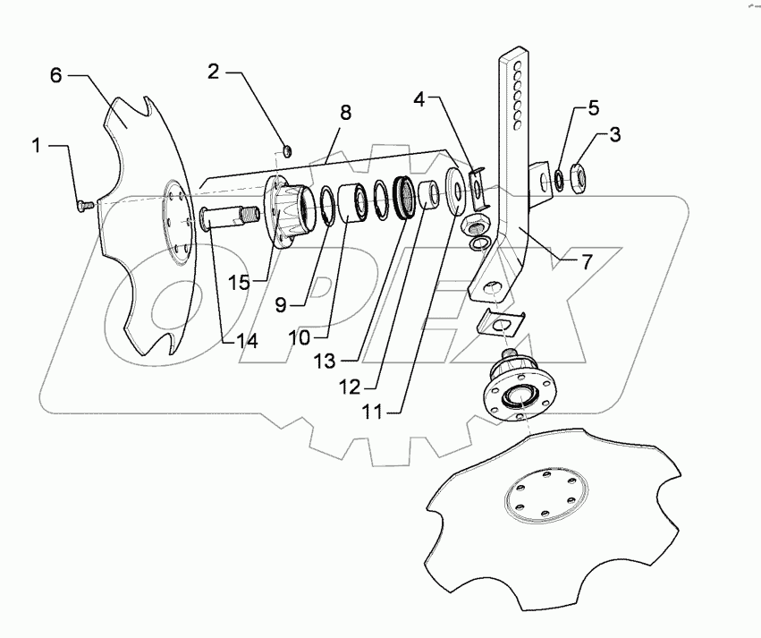  6572481 Pair of hollow discs