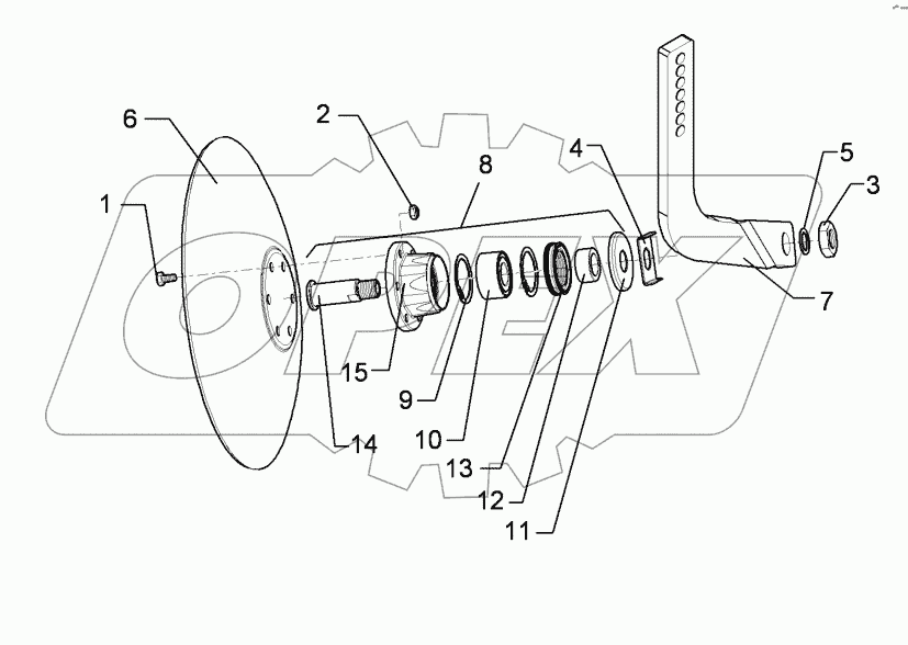 6572485 Concave disc