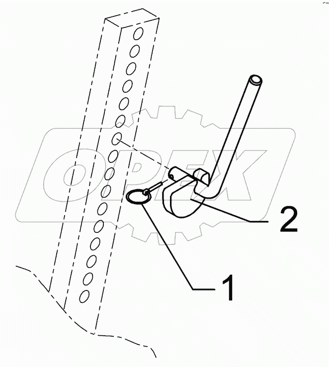  3216964 Eccentric lever