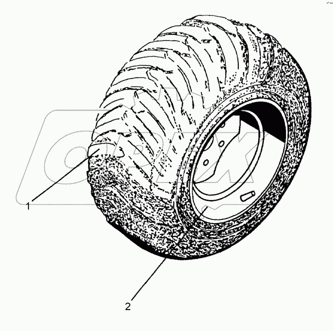  5508885 Wheel 8/221/275