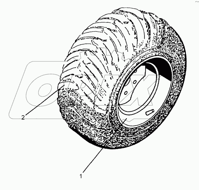  5508900 Wheel 8/221/275
