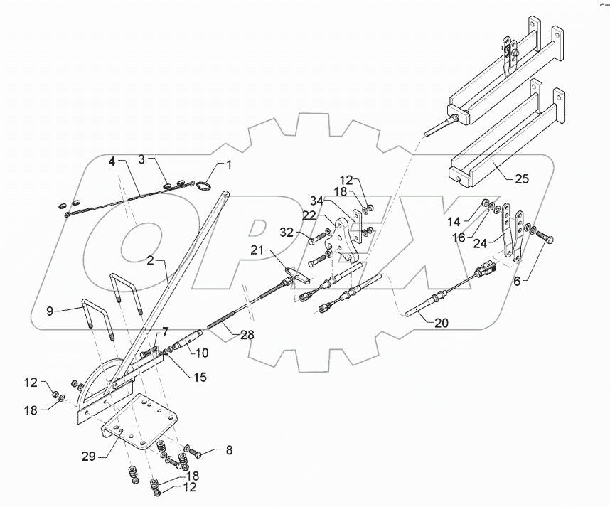  65010010 Parking brake