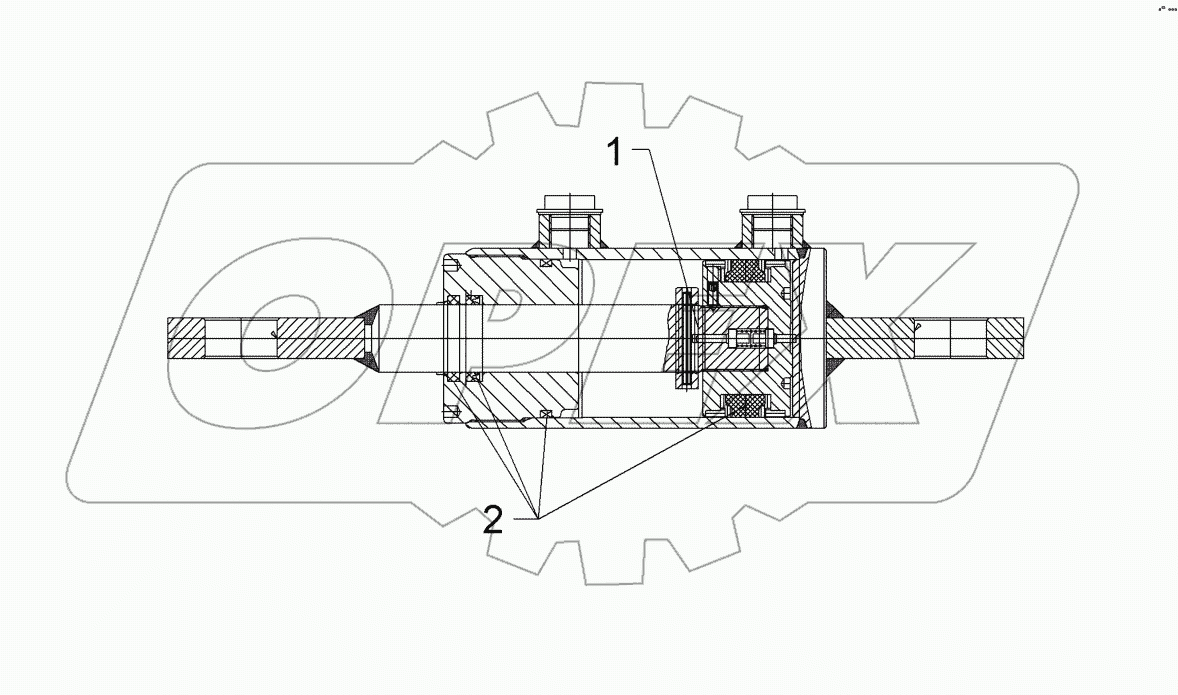  57510584 Hydraulic ram