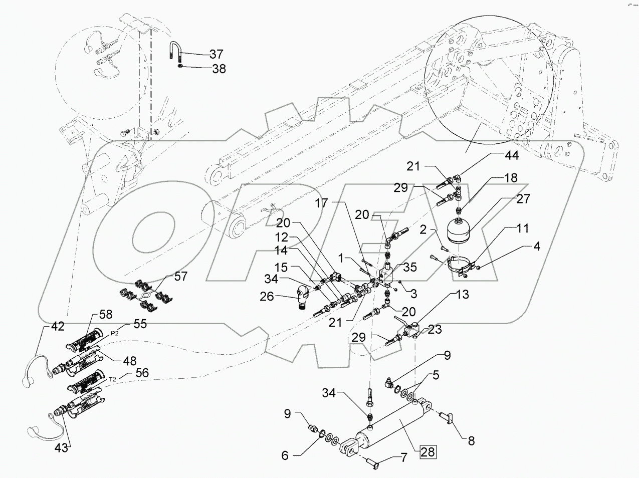  67510077 Hydraulic assembly