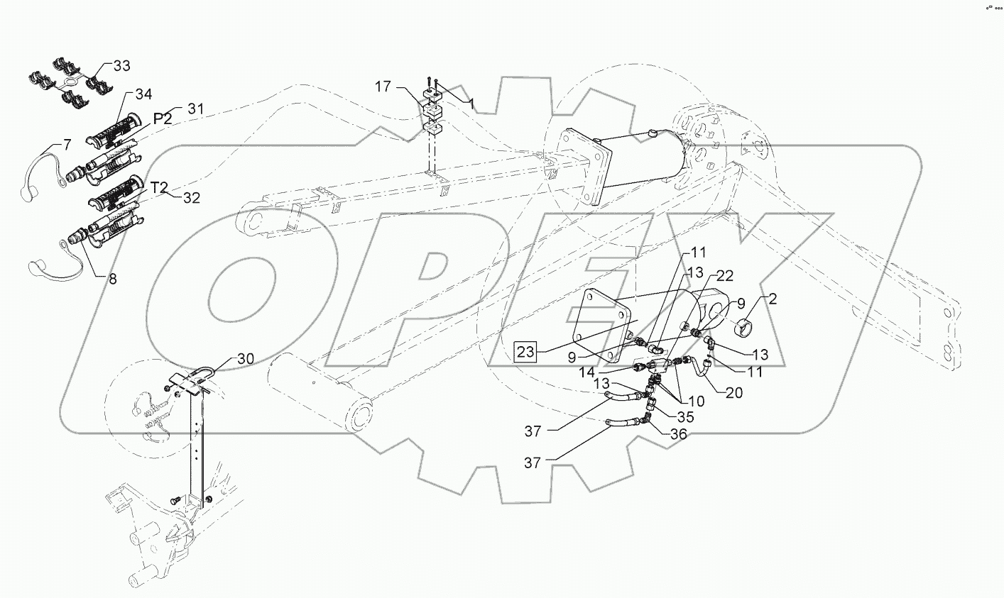  67510078 Hydraulic assembly
