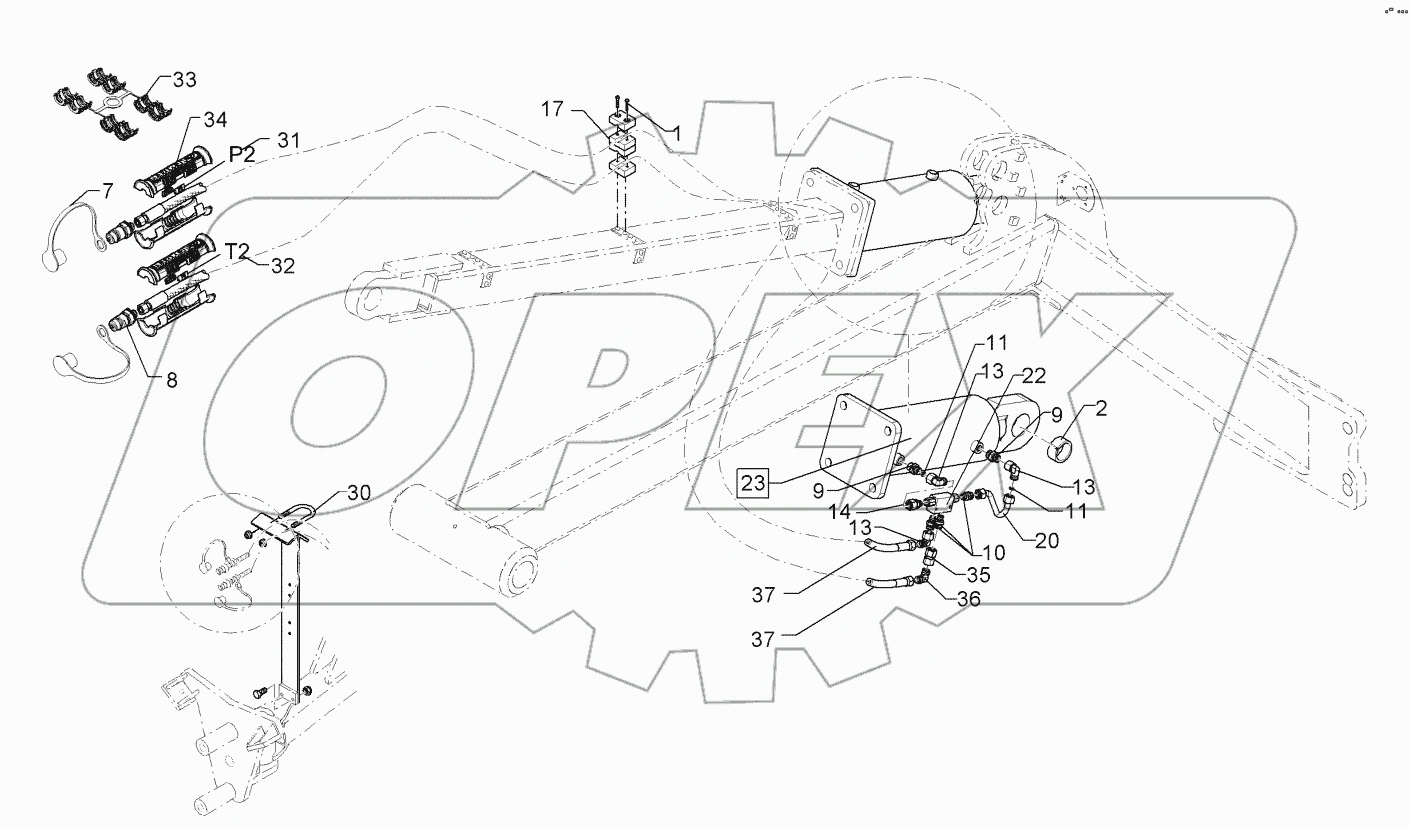  67510079 Hydraulic assembly