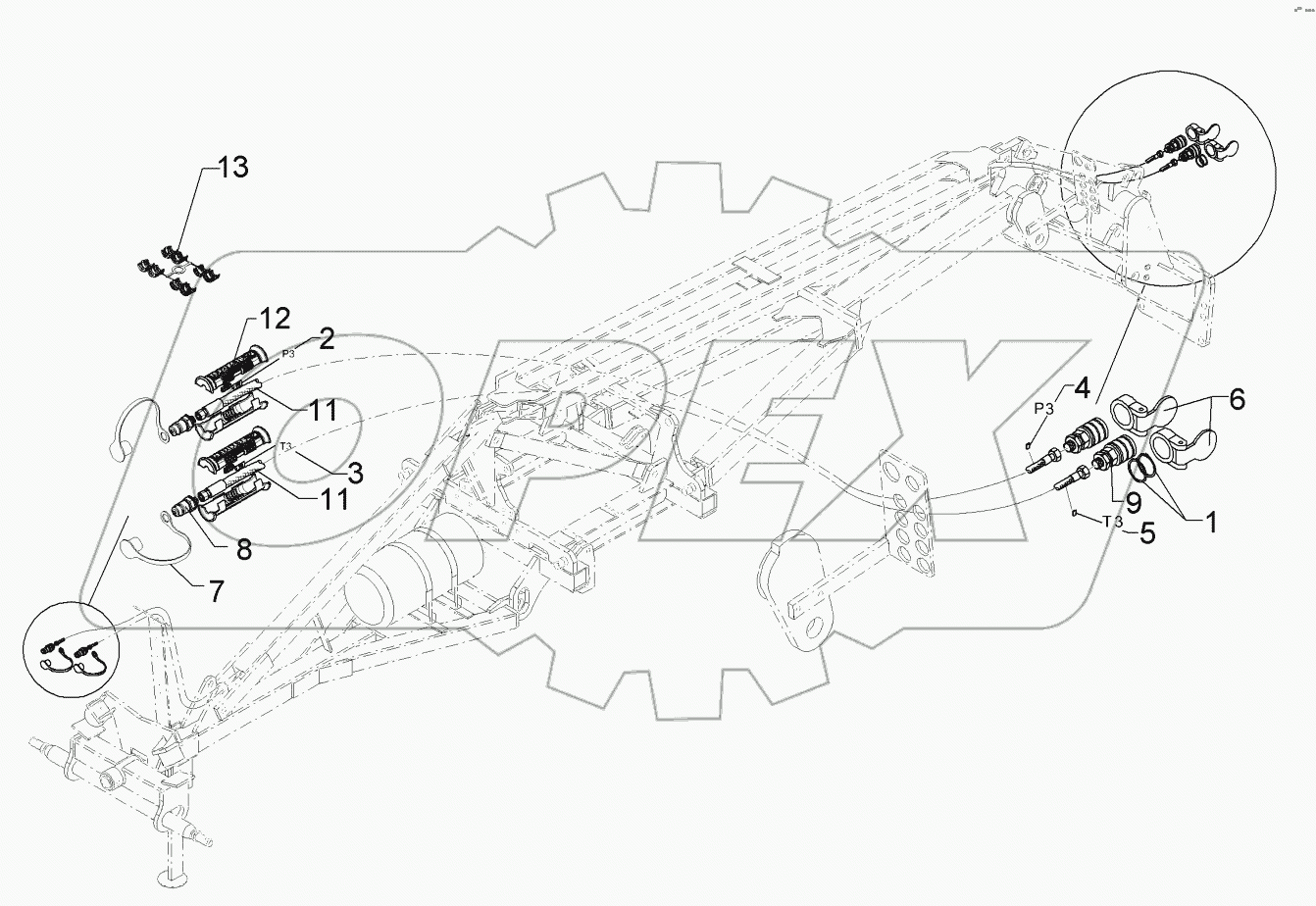  67510083 HY-pipe assembly