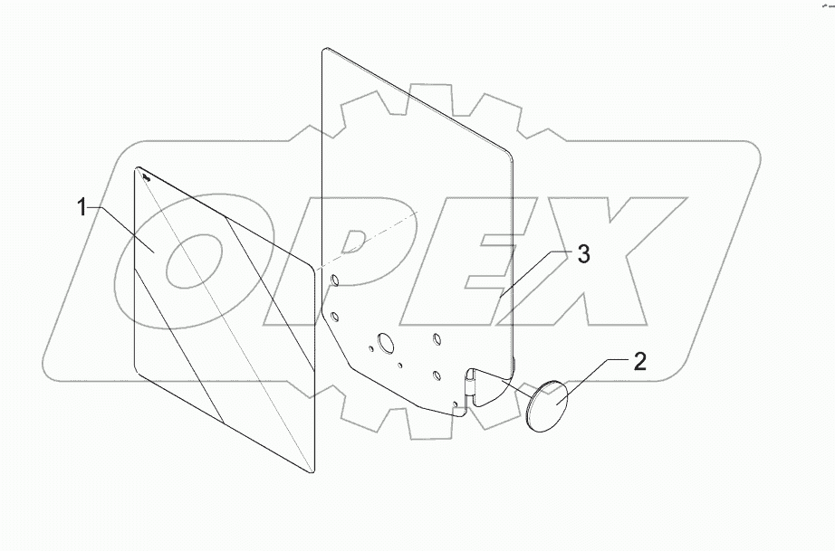  57010015 Warning board