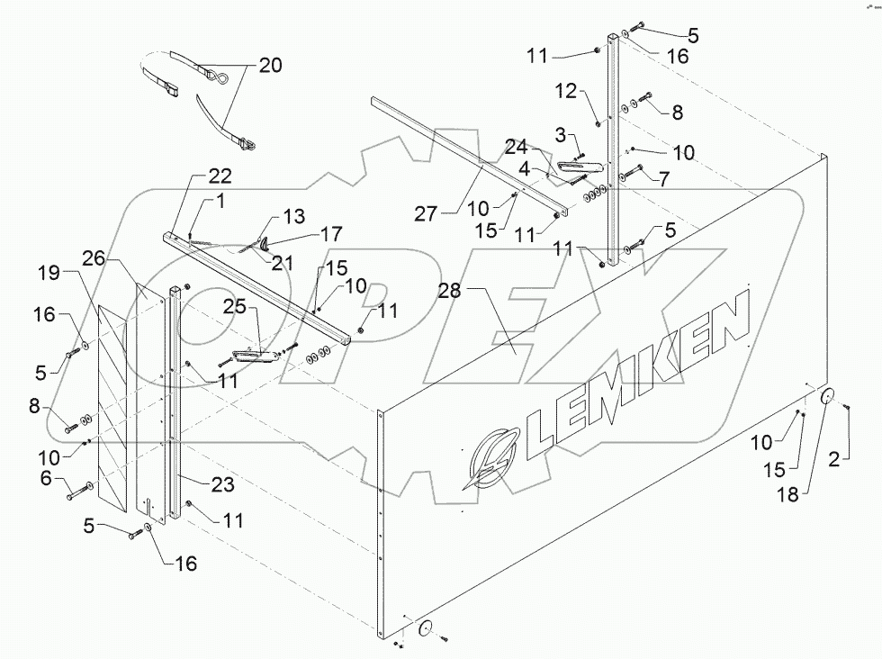  6706121 Transport protection
