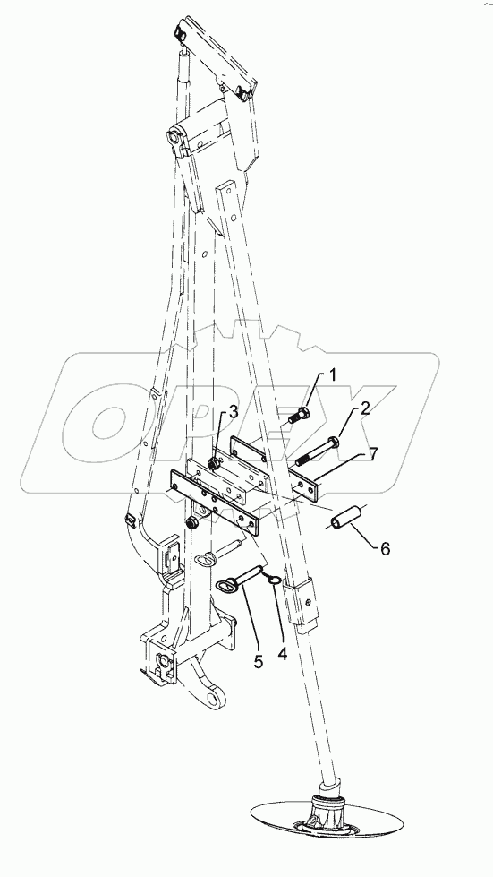  5821276 Additional parts locking dev.