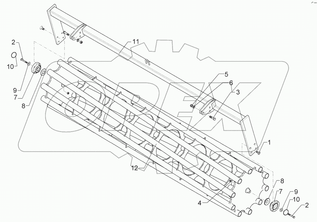  6227277 Tube bar roller