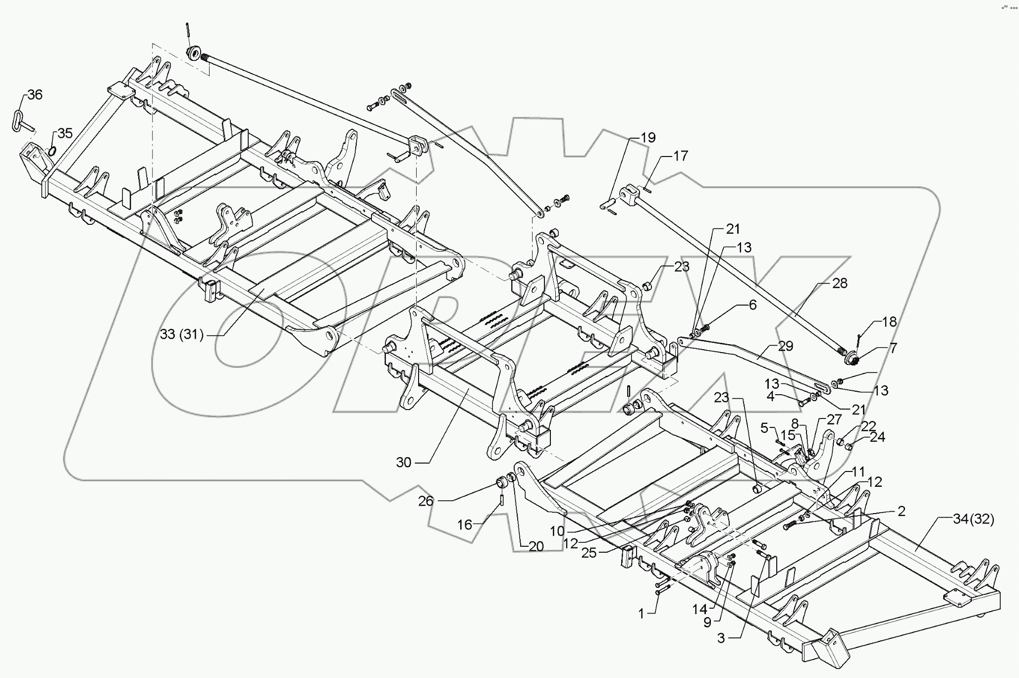  61710007 Basic frame