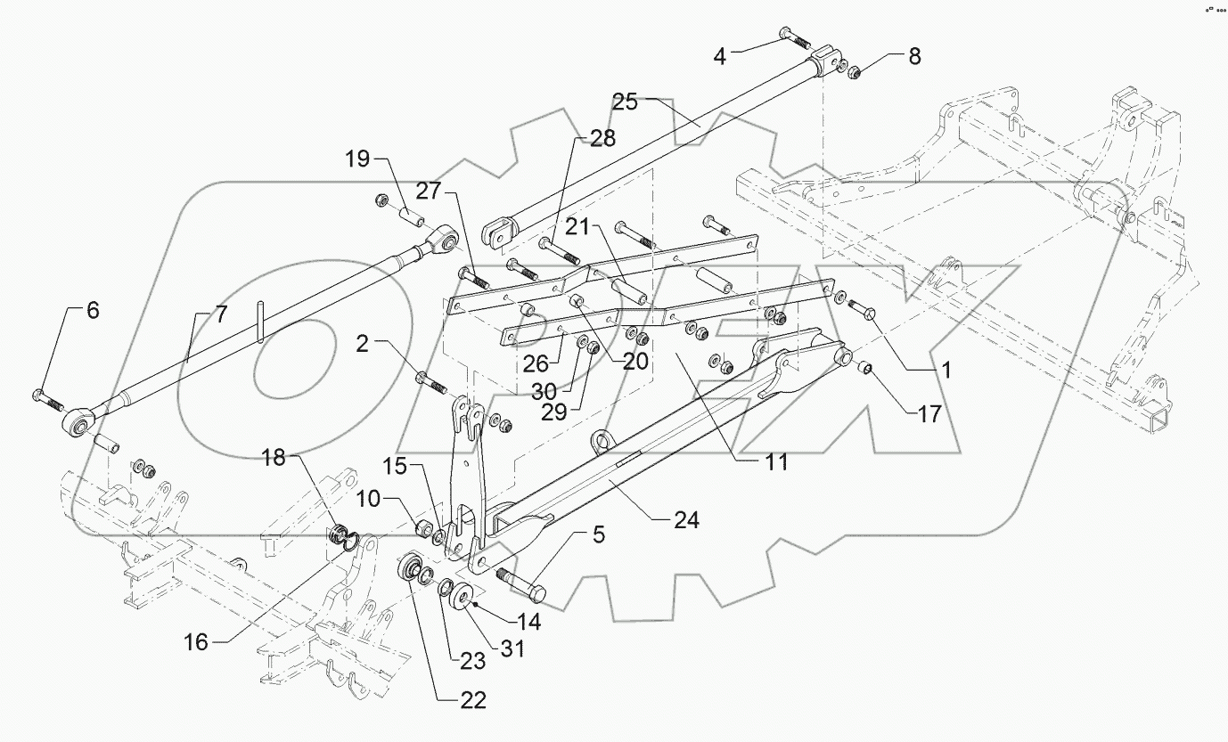  6178430 Support linkage